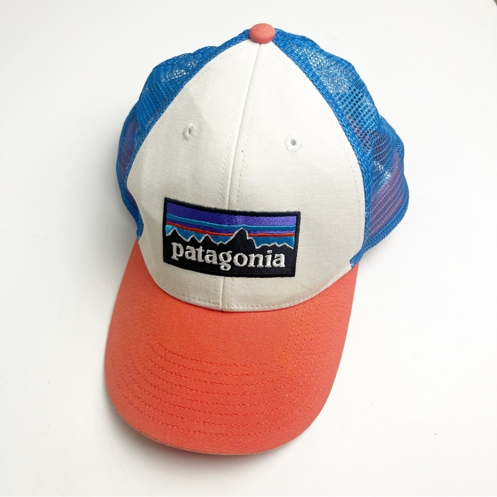 PATAGONIA Snap Back Wide Brim Mesh Sides Trucker Cap